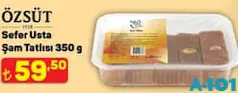 ÖZSÜT SEFER USTA ŞAM TATLISI 350 G